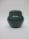 Green Bowl with Lid 